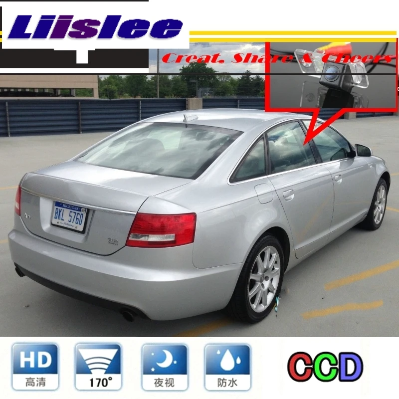 

Liislee Car Camera For Audi A6 C6 RS6 2005~2009 rearview Rear View Back Up Camera For PAL / NTSC to Use | CCD With RCA