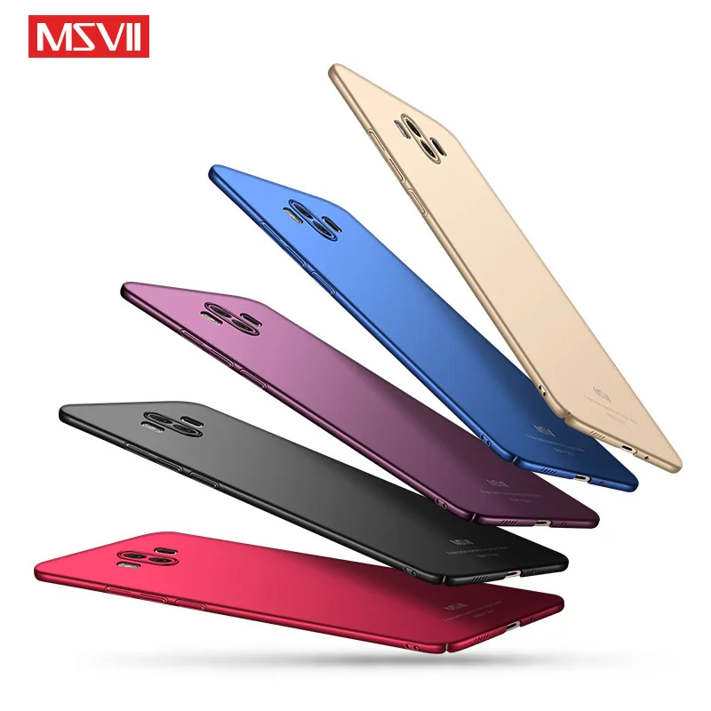 Чехол для Mate 10 lite msvii Ультратонкий Твердый чехол из поликарбоната с полной