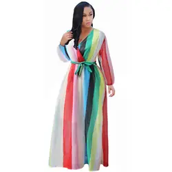 2019 H & D Модные цветные платья Новое поступление африканская женская одежда Африканский халат Длинные свободные африканские платья для