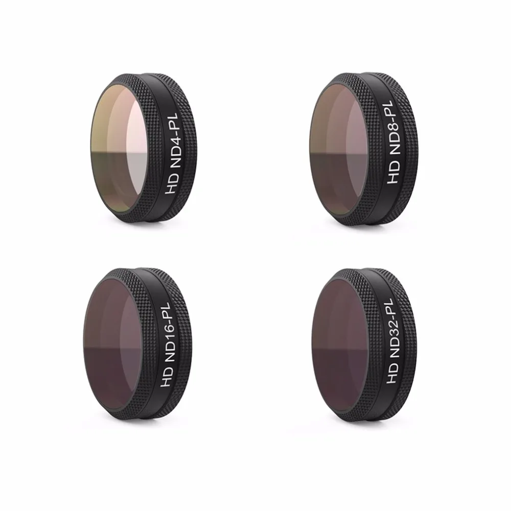 

4pcs/set PGYTECH ND-PL Lens Filters Thread Version ND4-PL ND8-PL ND16-PL ND32-PL for DJI MAVIC AIR