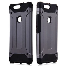 200 шт для HUAWEI P9 P8 P9 lite Роскошные комбо-чехол Гибридный Прочный защитный бронированный Прочный противоударный чехол-накладка для HUAWEI v8