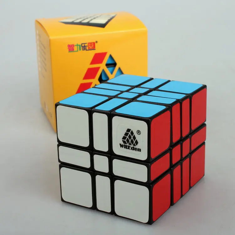 WitEden неравные 3x3x4 Камуфляж Magic Cube Профессиональный Скорость головоломки 334 Cube Развивающие игрушки для детей интеллектуального