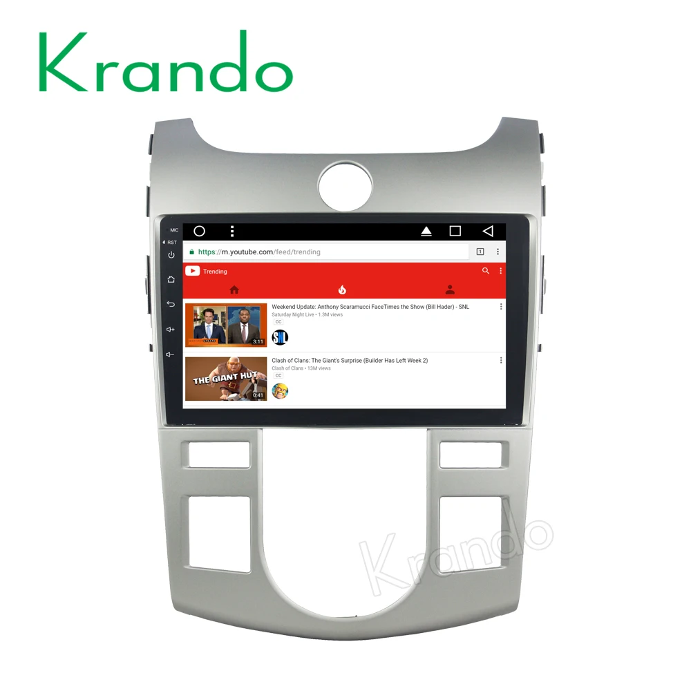 Автомобильная Мультимедийная система Krando автомагнитола 9 дюймов (без dvd) gps Android 7 1