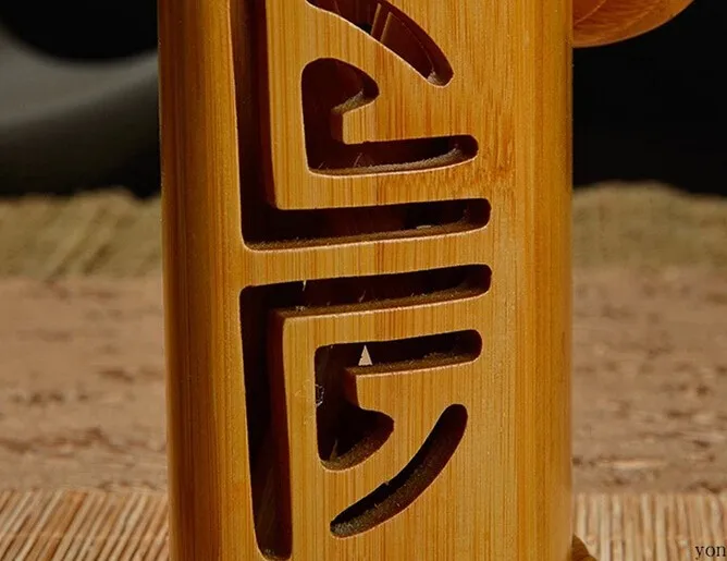 Креативный бамбуковый китайский чайный набор кунг-фу приборы для чайной церемонии Liujunzi чайный набор 6 шт S