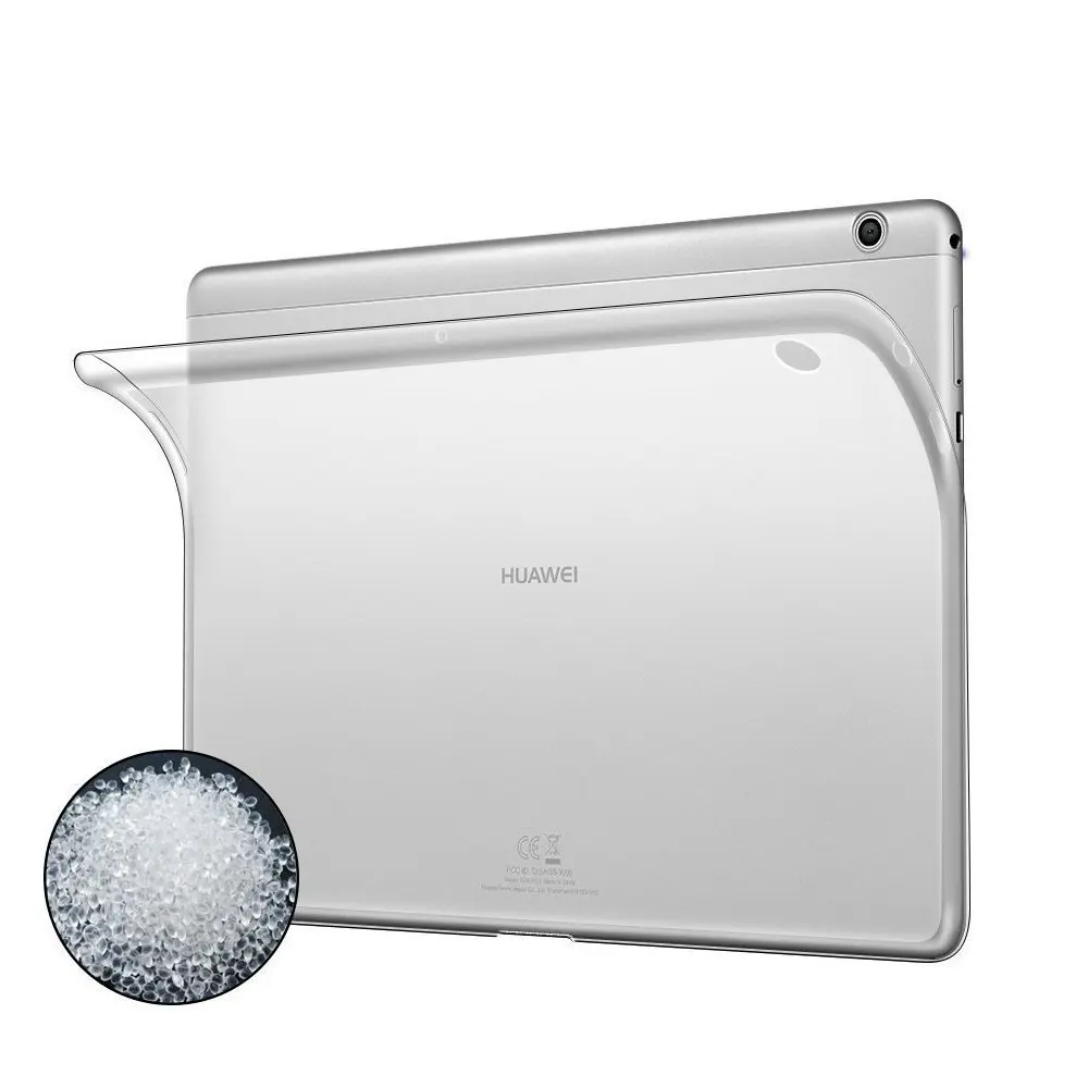 Мягкий ТПУ чехол для huawei MediaPad T3 10 9,6 Дюймов прозрачный силиконовый чехол для huawei T3 10 Honor Play Pad 2 9,6 чехол для планшета