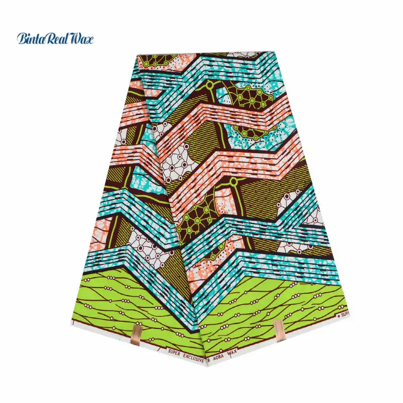

100% Polyester Wax Prints Fabric Ankara New Hollandais Wax High Quality 6 yards African Fabric for Party Dress FP6060