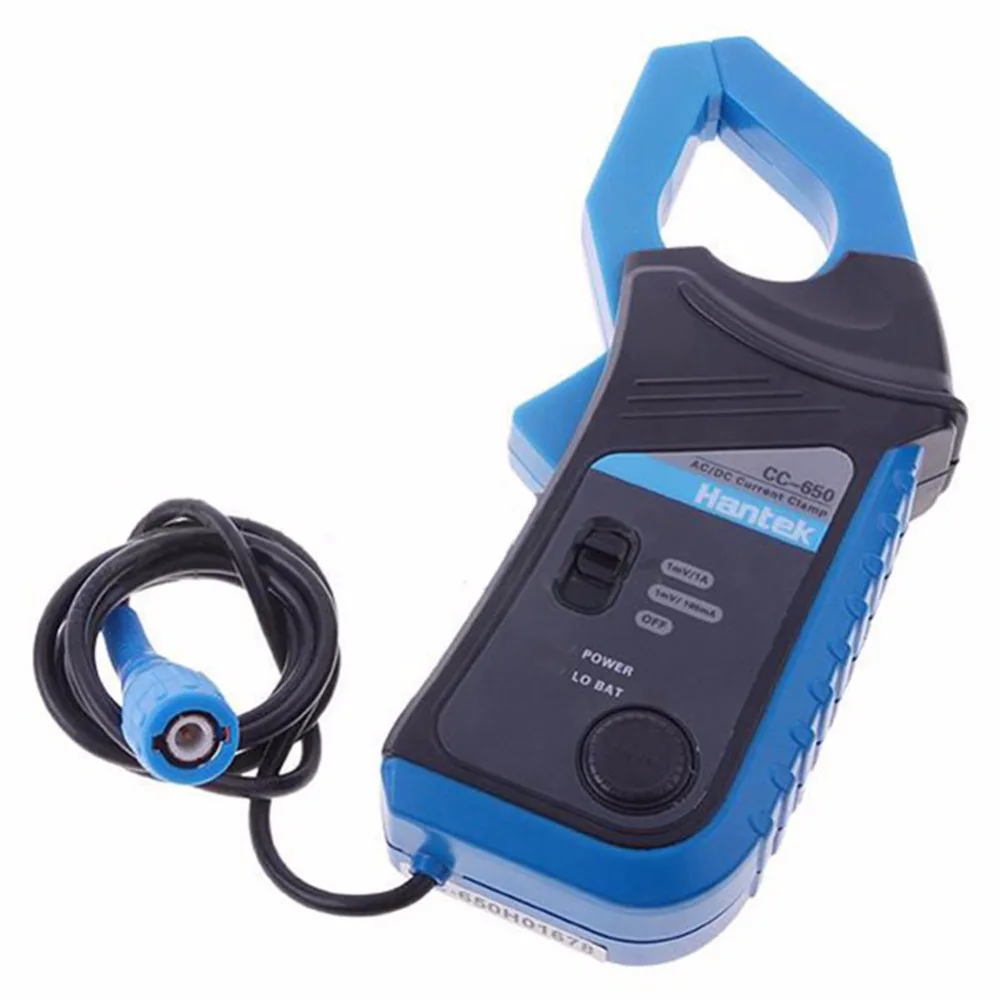 Hantek Test Accessory CC-650 AC/DC Current Clamp Meter Multimeter 400Hz Bandwidth, 650A Hantek Test Accessory CC-650 AC/DC Current Clamp Meter Multimeter 400Hz Bandwidth, 650A