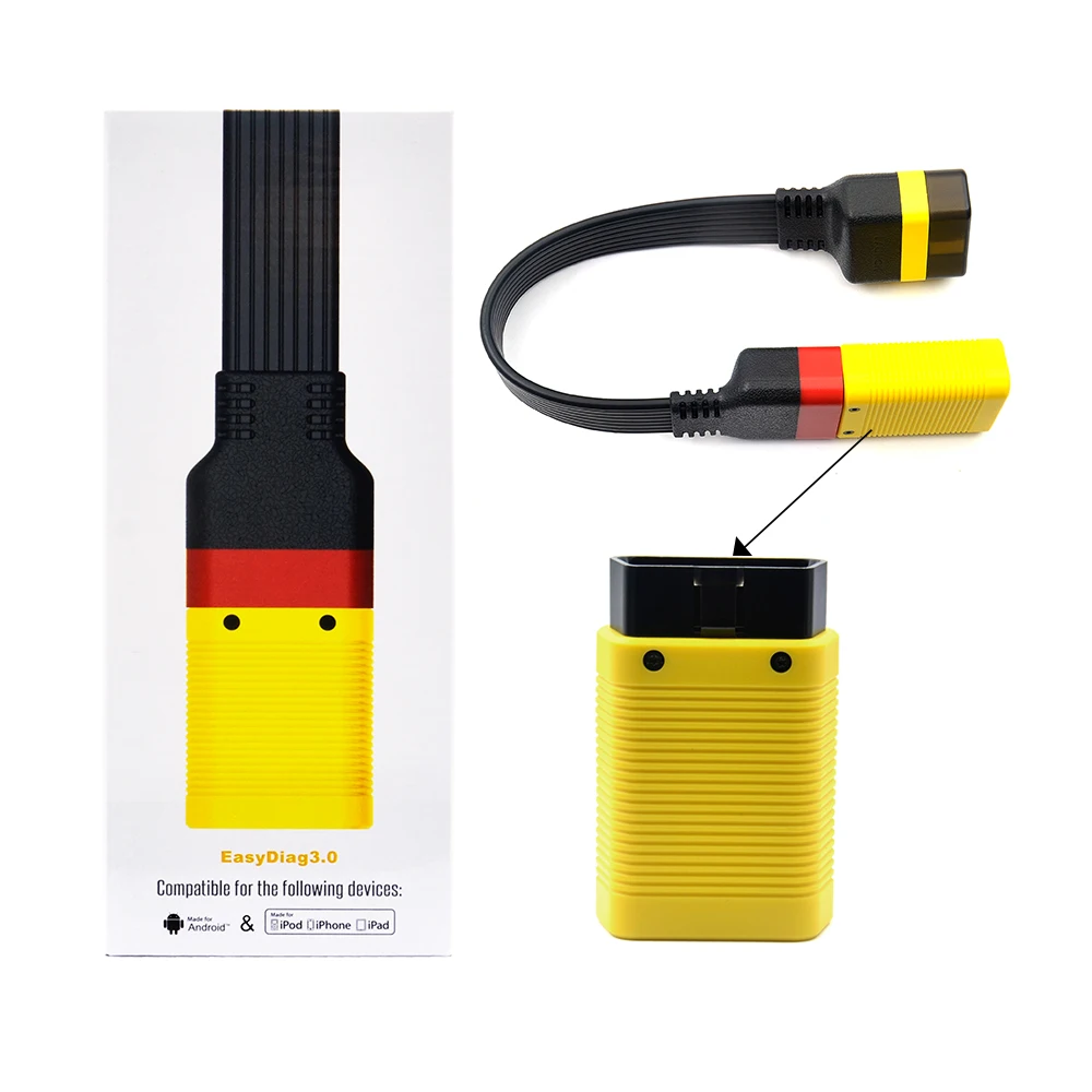 2019 EasyDiag 3 0 OBD2 диагностический инструмент Easydiag plus для системы Android OBDII Bluetooth лучше