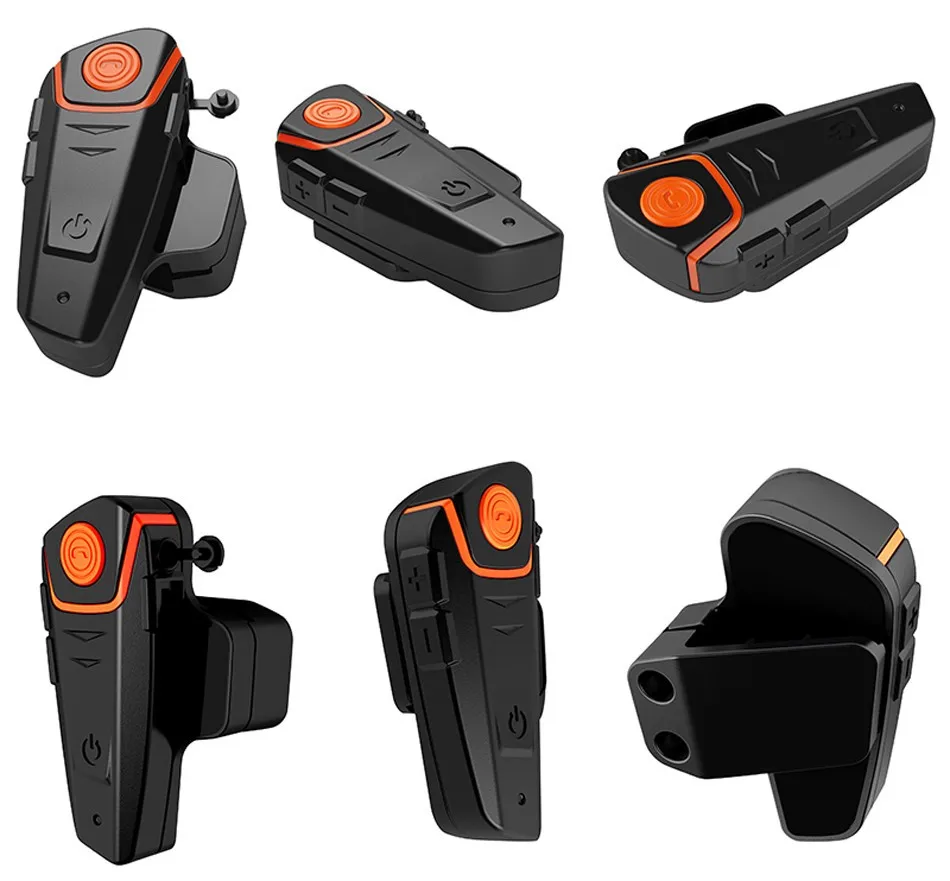 Bluetooth гарнитура для мотоциклетного шлема с функцией FM радио|Наушники шлемов| |