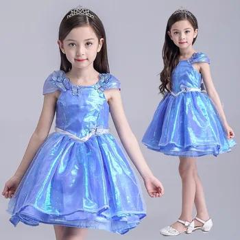 

Girls Dresses Kids Prom Dress Cinderella Evening Gowns Brand Cosplay Perforamce Tutu Dresses For Girls Vestidos 2 6 8 10 Years