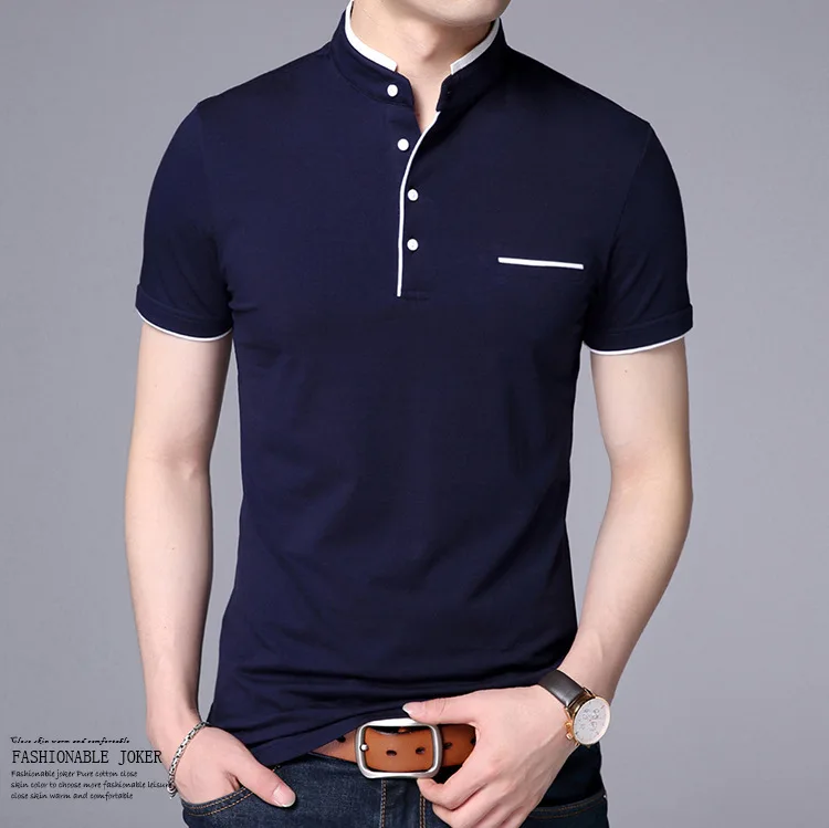 

2019 Business Casual Male Polo Shirt Short Sleeve Breathable Polo Shirt Summer Men Polo Shirt Brand Clothing Pure Cotton Men 5XL