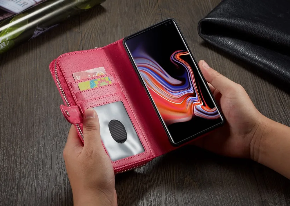 BRG для Samsung Galaxy S6 Чехол Многофункциональный кожаный чехол для Galaxy S10 Plus S10E Note 9 8 S9 S8 Plsu съемный кошелек