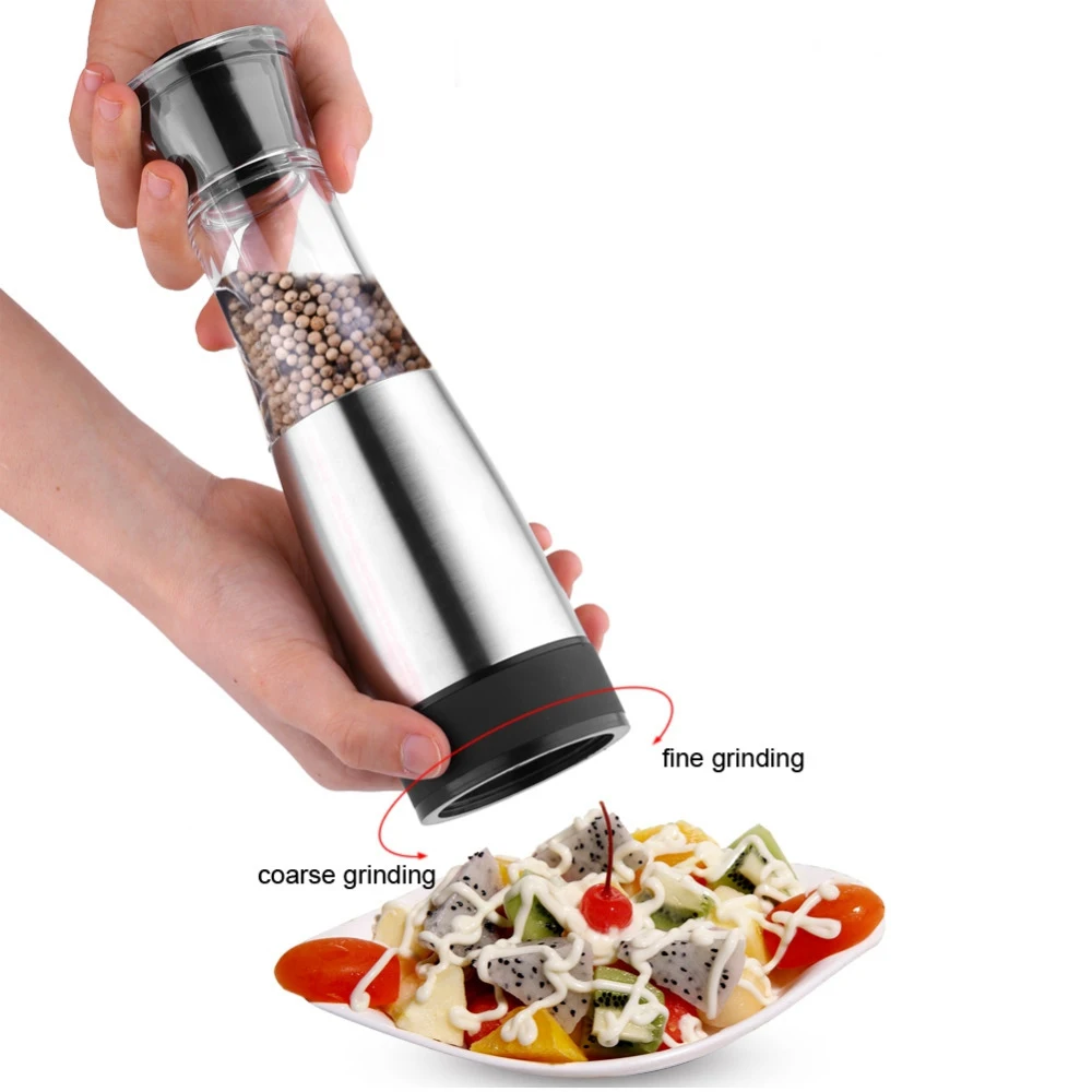 

Stainless Steel Pepper Mill Electric Pepper Grinder Malt Mill Kitchen Accessories Seasoning Grinding Mill Machine