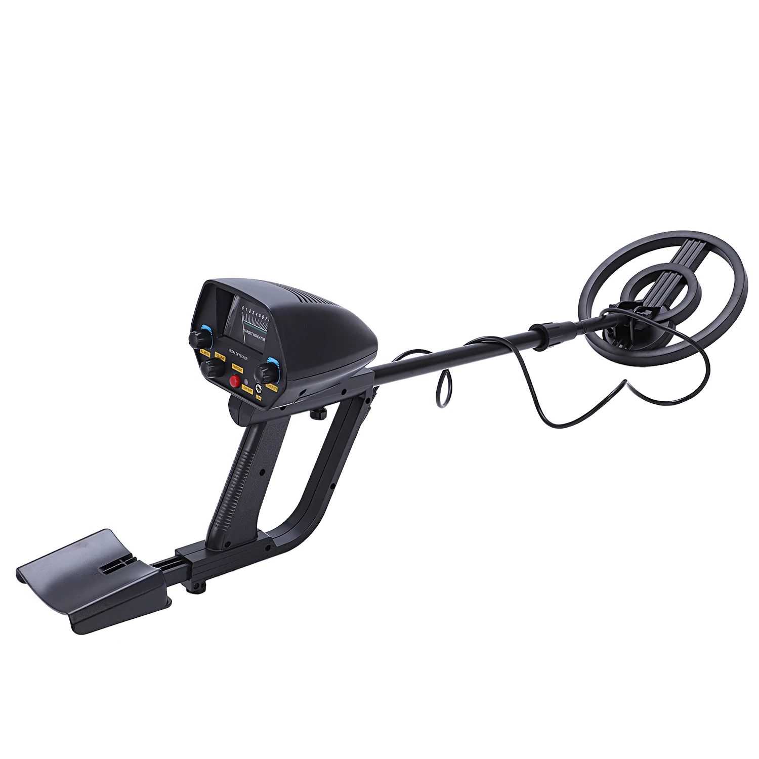 

Professional Metal Detector Gold Treasure Portable Light weight Underground Metal Detector Searching Treasure MD4080 with shov