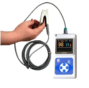 

CMS60D Color OLED Screen Electronic Portable Handheld Pulse Oximeter + Software