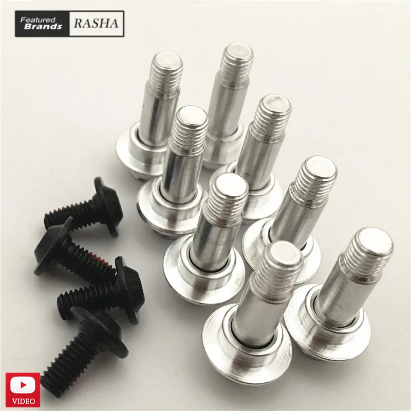 Roller speed skating frame axles Skate Spacer inline skates Screwin