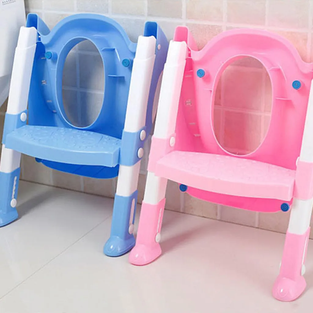 Новое арривиальное горшок туалет тренировочное сиденье шаг лестница-стул регулируемый тренировочный стул для детей ребенок шаг стул