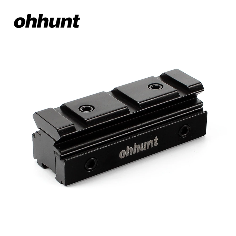 

ohhunt Lot 11mm Dovetail Rail to 20mm Weaver Rail Converter Scope Mount Rifle Base With Three Dovetail Rails
