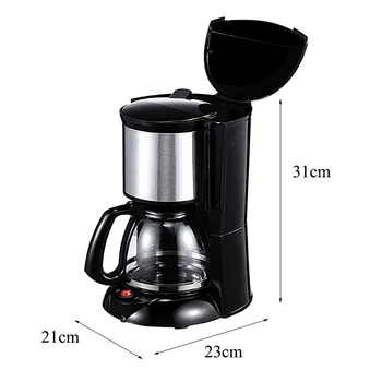 Warmtoo 2000ml Household Office American Style Drip Tea/Coffee Making Machine 12 Cups Coffee Maker 900W Temperature Control 4
