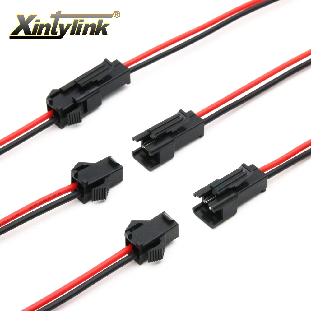 

25 Set 2 Pin Male Female Connector Wire for 3528 Led Strip Led Lamp Driver