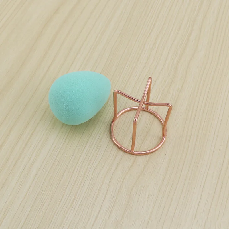 

Cosmetic Puff Rack Sponge Holder Beauty Makeup Powder Puff Blender Storage Drying Stand Holder