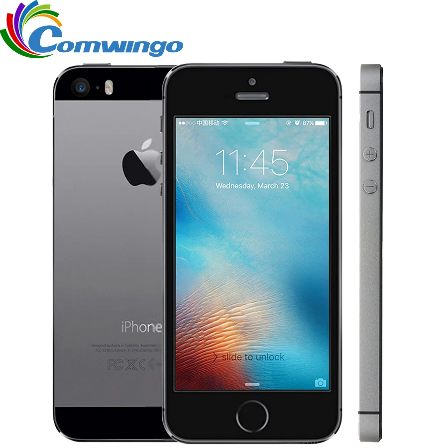 Original Desbloqueado Apple Iphone 5S 16 GB 32 GB ROM IOS Toque ID De 