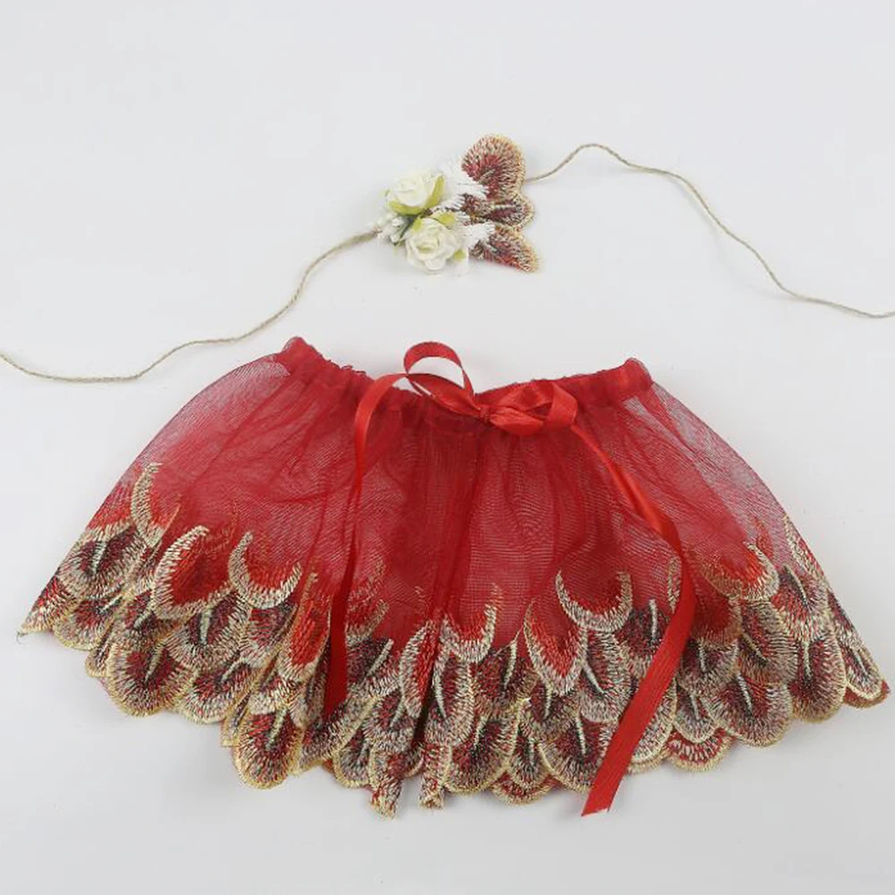 NEW Newborn Tutu Skirt Infant Princess Costume Outfit for Photo Shoot