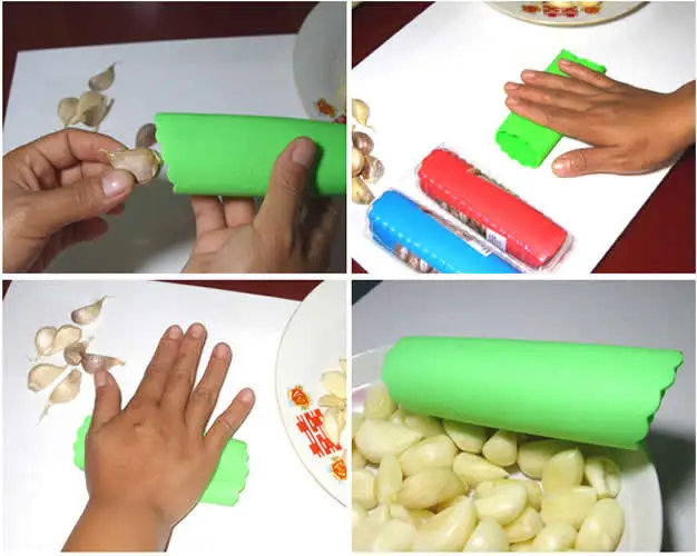 

Magic Silicone Garlic Peeler Peel Easy Useful Kitchen Tool-PY