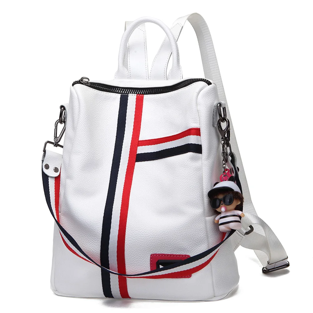 

KYYSLO soft Genuine leather women's backpack travel bag Korean version of the wild fashion shoulder bag women backpack