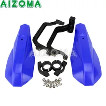 Protetor de Mão Dirtbike Handguard Escudo Azul À Prova de Vento Guarda Fit 7/8 “Guidão Para Yamaha YZF TTR Motocicleta Protetor de Mão