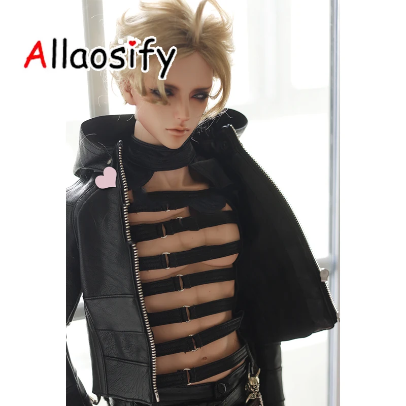 Allaosify bjd парик 1/3 высокотемпературный парик для мальчика короткие волосы кукольные парики с имитацией мохера воздушные челки назад BJD волосы