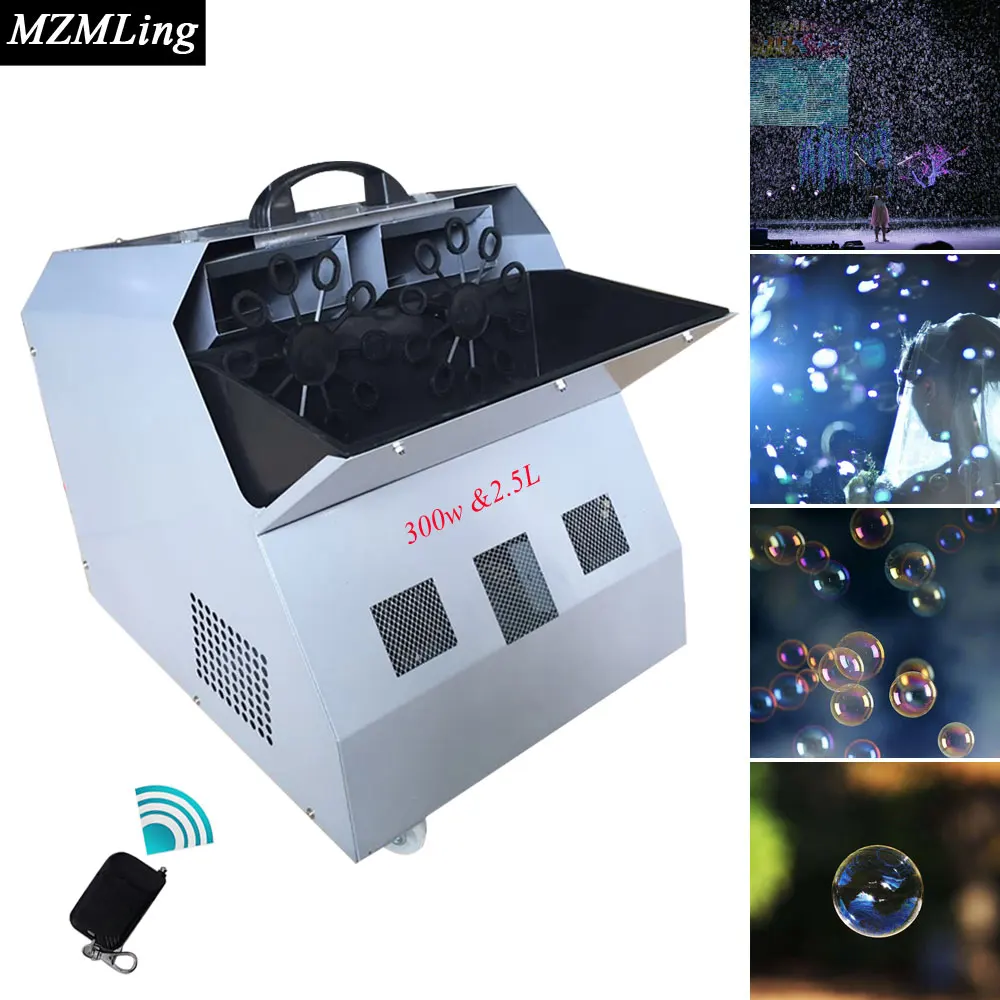 300w 2.5L Big Bubble Machine Wireless /Remote/Panel Control