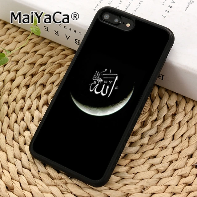MaiYaCa мусульманский Бисмиллах Аллах чехол для телефона iPhone 5 6s 7 8 plus 11 12 Pro XR XS max Samsung