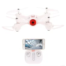 Syma X23W 0.3MP камера Квадрокоптер WiFi fpv мини селфи Дрон Безголовый режим удержания высоты g-сенсор RC Квадрокоптер самолет