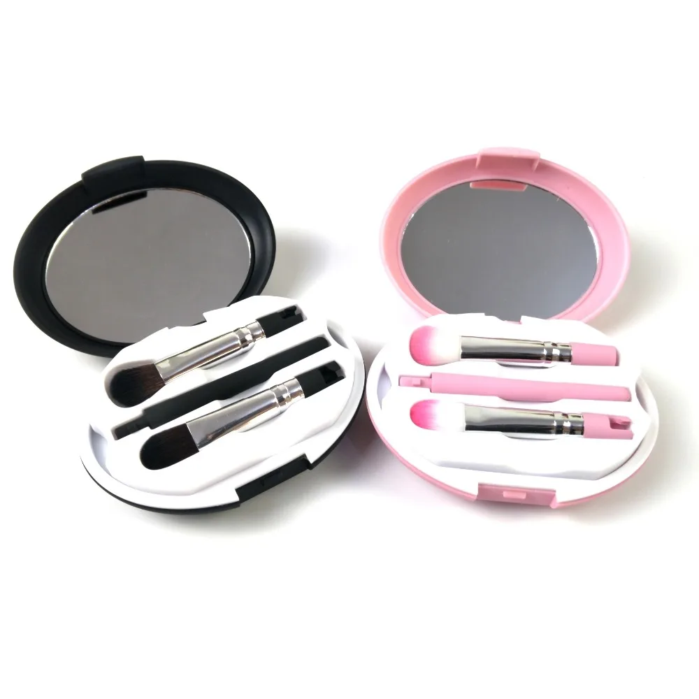 2018 5pcs Detachable Travel makeup brush set folding portable Storage