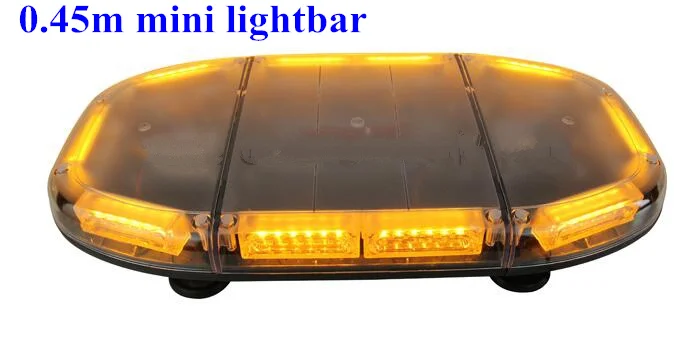 super bright DC12/24V 45cm Led emergency lightbar,traffic warning lightbar for police ambulance fire truck,waterproof