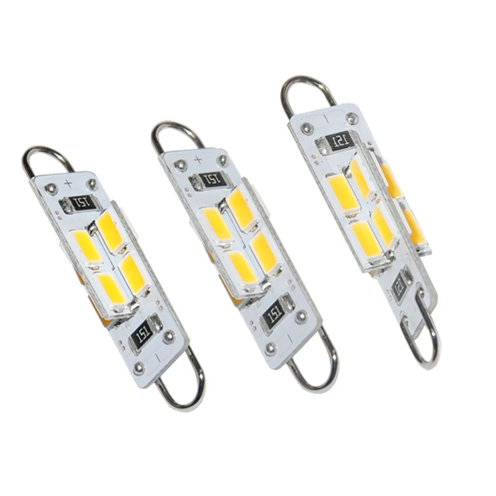 1 шт. гирлянда купол 39 мм 42 16SMD 5630 теплый белый свет для Чтения номерного знака
