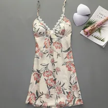 Женские сексуальные атласные модные кружевные пижамы с принтом, пижамы, халат с длинными рукавами, комплект из 2 предметов, банный халат kossula nocna pigiama donna