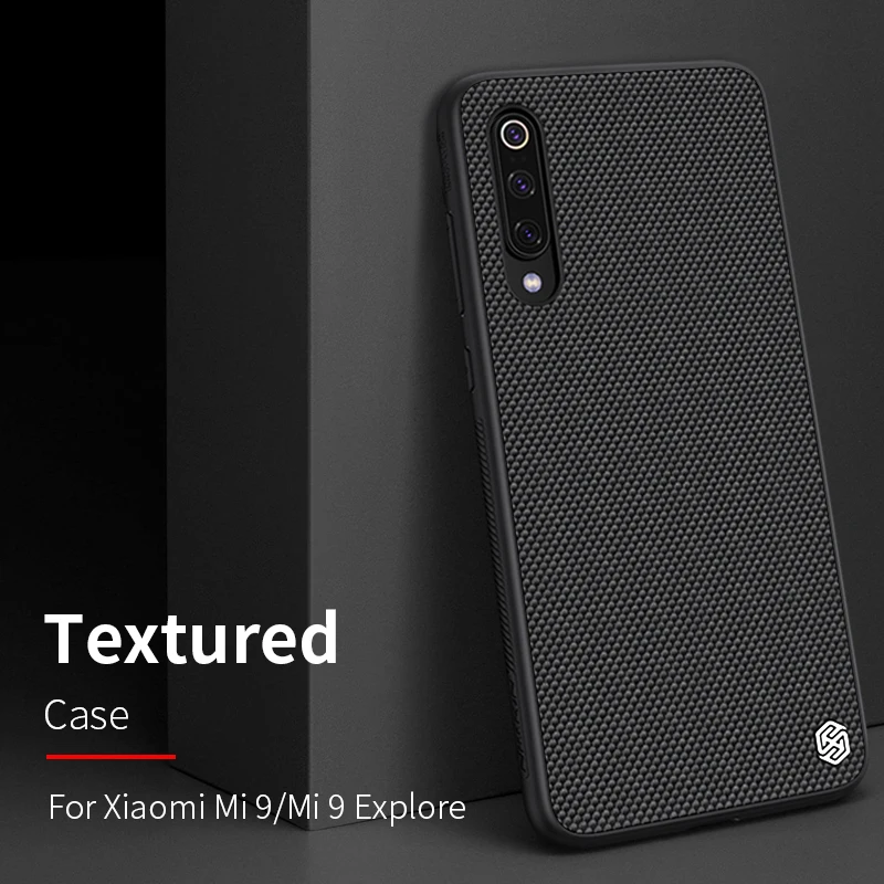 Для xiaomi mi 9 чехол NILLKIN из нейлонового волокна текстурированный нескользящий чехол для телефона чехол для xiaomi mi 9 mi 9 чехол для телефона