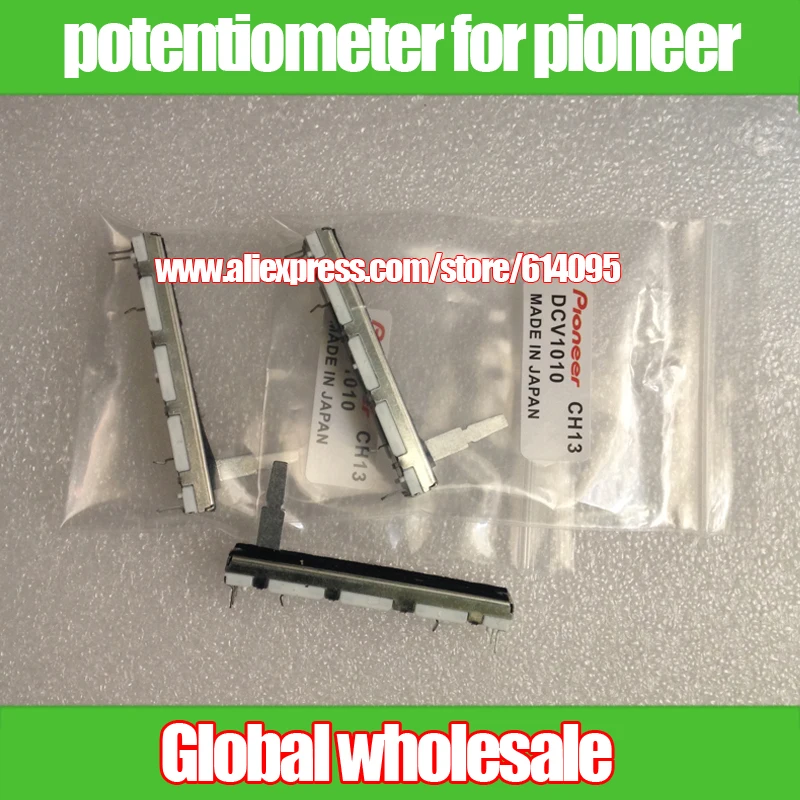 3pcs for pioneer 600 DJM2000 DCV 1010 Mixing station vertical Fader potentiometer / slight resistance mixer fader | Электронные