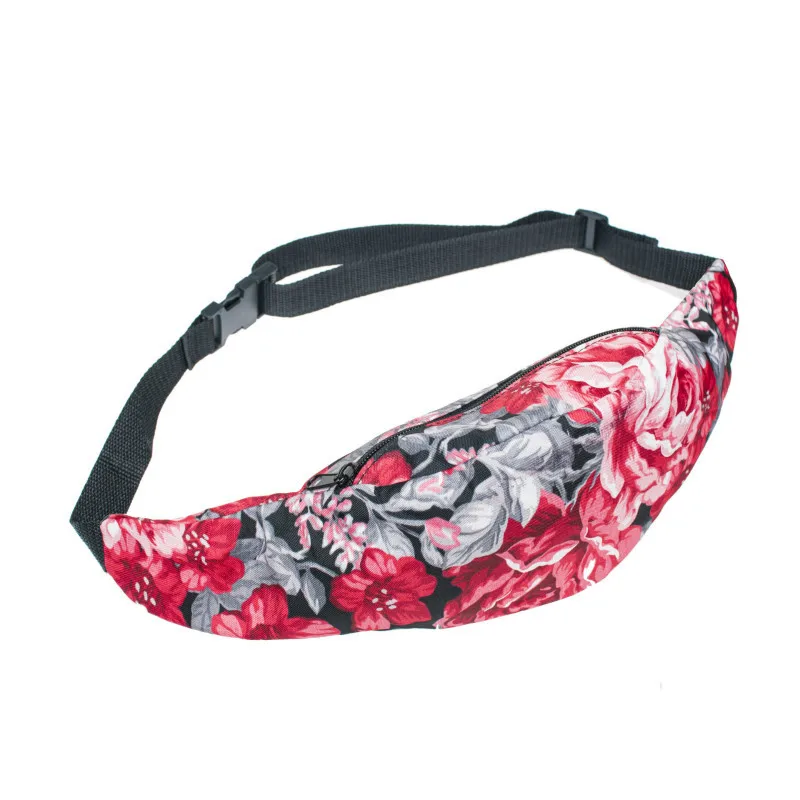 

Waist Bag 3D Printing Women Unisex Fanny Pack with Adjustable Belt Bum Bag Waist Packs for Men Band for Outdoors Traveling