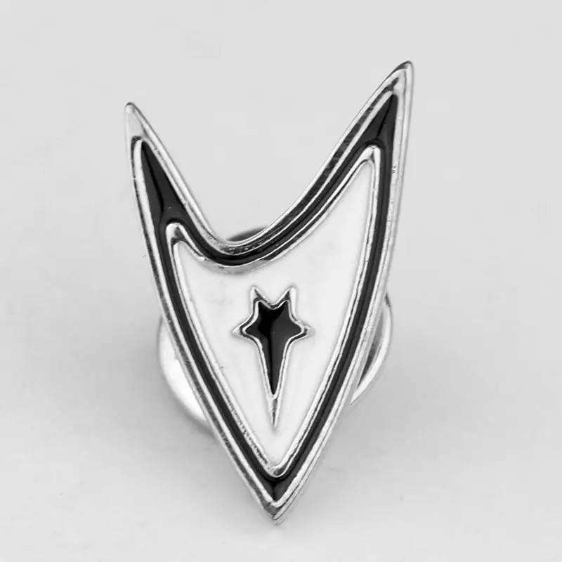 

dongsheng Star Trek Starfleet Command Division Badge Brooch Star Trek Insignia Badge Enamel Pin Brooches and Pins -40
