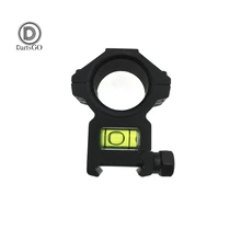 DDartsGO на открытом воздухе Охота кольцо Крепление 25/30 мм прицел крепление пузырьковый уровень для фотосъемки с креплением для аксессуары тактическая рельса