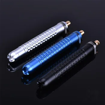 

1PC 3 Colors Aluminum Alloy Pen Cuban Rattan Shell EDC Self-defense Pen Accessories Tools Can Be Installed Tritium Tube