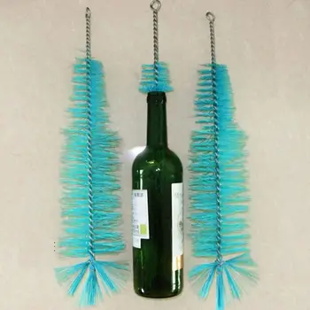 

Home Brew Wine Beer Bottle Nylon Cleaning Brush Tube Brush for 350ml/500ml/750ml bottle Vase Glass Household Kitchen bar Tool