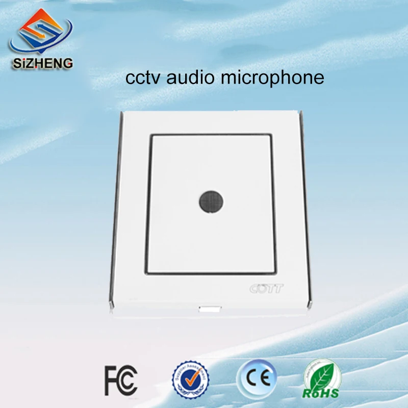 

SIZHENG COTT-C6 Video surveillance cameras system audio sensitive microphone sound monitor for security solutions