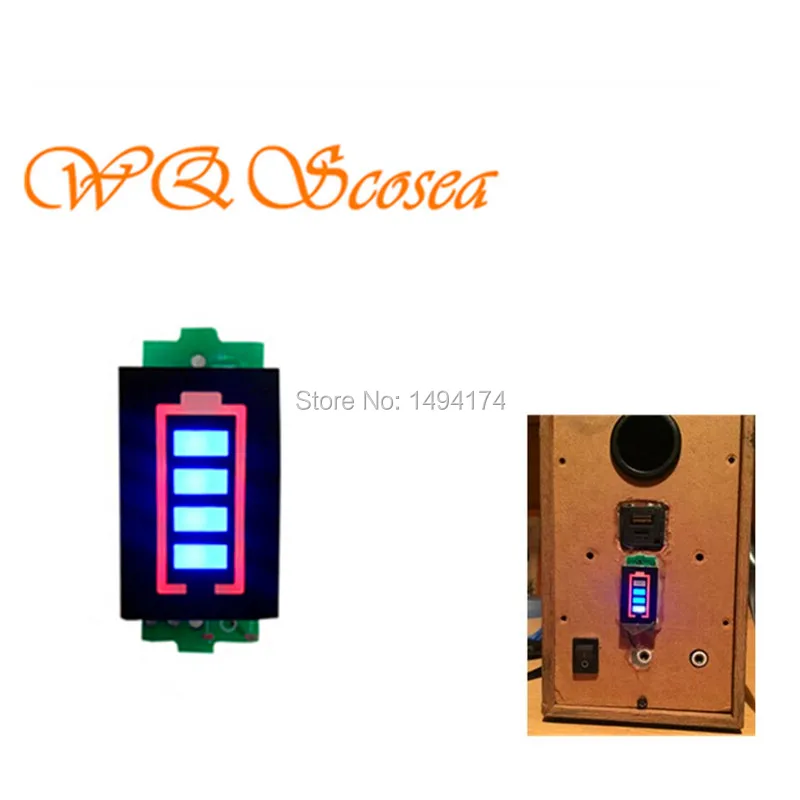 WQScosea Q8S-331 7 Series S 18650 модуль индикатора емкости литиевого аккумулятора дисплей