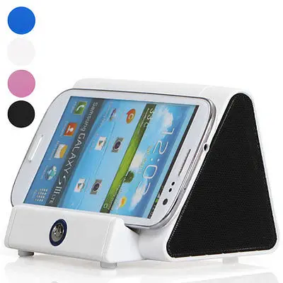 Magic Wireless Sensor Cordless Stand Induction Speaker Music Sound Magic Wireless Sensor Cordless Stand Induction Speaker Music Sound Box Amplifier For Mobile Phones Tablet Black White Blue Pink