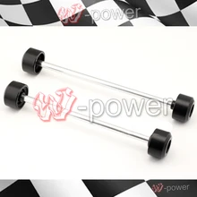fite For KTM 990 Super Duke R / SMT / Supermoto Motorcycle Front & Rear Axle Fork Rim Protection Crash Sliders Cap Pad