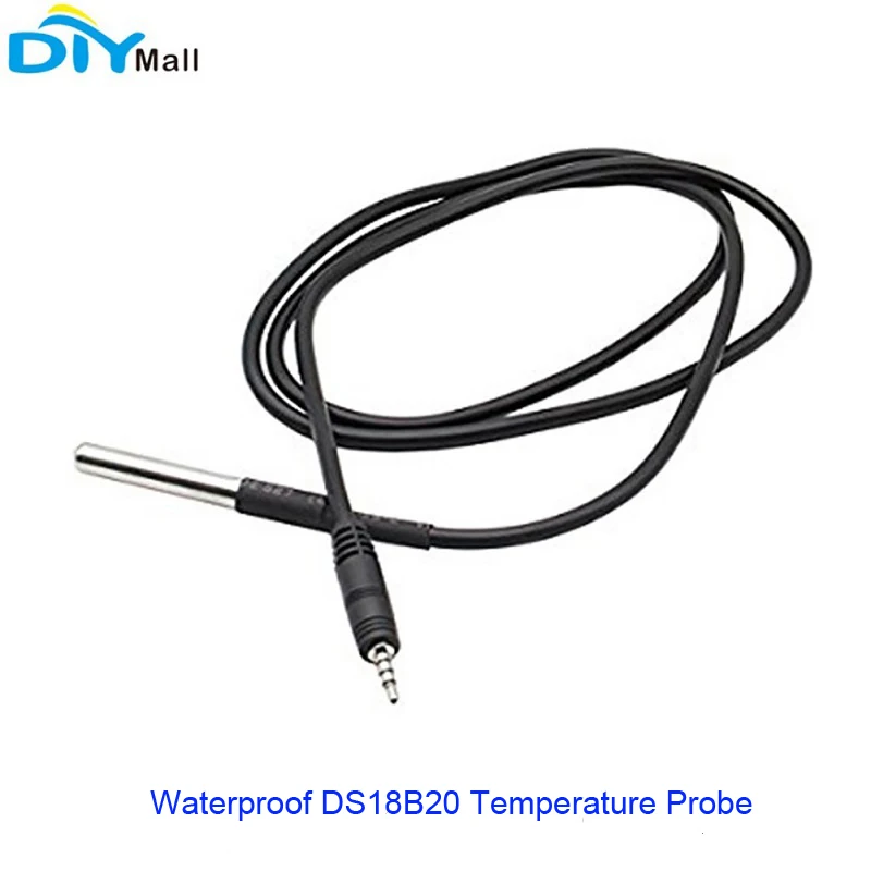 Sonoff TH10 TH16 DR IP66 водонепроницаемый чехол Wifi переключатель мониторинг температуры и влажности Датчик умный дом автоматизация - Комплект: DS18B20